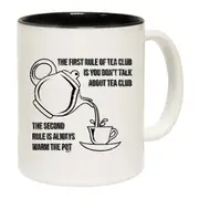 The First Rule Of Tea Club Mug Cup