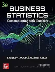 New: Business Statistics: Communicating with Numbers by Kelly 3rd ED