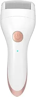 1Pc Electric Foot Callus Remover Portable Scraper for Home Use Ergonomic Design Rechargeable for Heels Soles Toes Care White