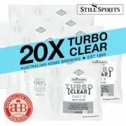 20x Still Spirits Turbo Clear BULK PACK homebrew clearing agent brewing supplies