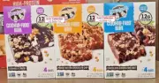 Lenny & Larry’s Cookie-Fied 3 Flavors NON-GMO Bar 6.36oz 180g (3 Boxes)