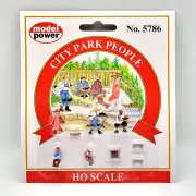 HO Scale NEW Model Power Hand Painted Figurines City Park People 5786
