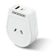 Jackson PTA8813USBMC Slim Outbound Travel Adaptor with 1x USB-A & 1x USB-C