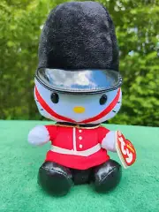 2012 Ty Hello Kitty in British London Beefeater Royal Guard Uniform Plush