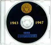 USS Wisconsin BB 64 CRUISE BOOK Log WWII CD Rare