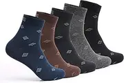 [Supersox] Mens Ankle Socks Made From Breathable, Odor Resistant And Moisture Absorbing Combed Cotton With Extra Durable Edging Ideal For All Over