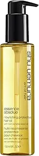 Shu Uemura Essence Absolue Nourishing Protective Hair Oil | Lightweight Multi-Benefit Hair Oil | Hydrates and Reduces Frizz | With Heat Protection | Japanese Camellia Oil | All Hair Types | 150 ml