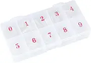Beatifufu Manicure Tools Kit 500pcs Fake Nails Home Manicure Supplies Metal Plastic Nails Tools Easy Use for Home or Store