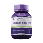 Henry Blooms Ginkgo & Brahmi 3000 60 Capsules