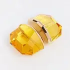 Swarovski Lucent stud earring Single Yellow Gold-tone plated 5600253