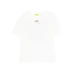 [Off-white] Off-white Paint-splatter Short-sleeve Top 10 A WHITE