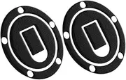 JECOMPRIS 2pcs Motorcycle Tank Protector Decal Slip Pad for Gas Tank Scratch Resistant Stickers Easy Installation for Models Durable Cap Protection