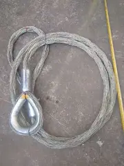 ANDROMEDA SWL WLL 10.3T lifting wire rope sling both ends eye. 4.8m