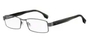 BOSS Boss 1519 ASR Men's Glasses Silver Size 56 - Private Health Rebate - Blue Light Block Available