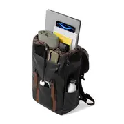 Tomtoc VintPack Laptop Backpack 15.6" (Black)