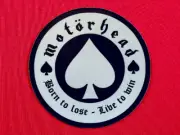 Motorhead Born To Lose Spade Die Cut Glossy Vinyl Sticker Decal Band Heavy Metal