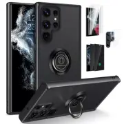 For Samsung Galaxy S22 S23 Ultra Shockproof Case Cover & Phone Screen Protector