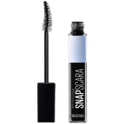 Snapscara 0.34 Fl Oz Washable Pitch Black Mascara Clump Free Volume Easy Remove