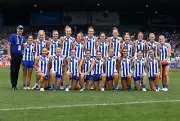 BIG 420MM NORTH MELBOURNE KANGAROOS WOMENS FOOTBALL TEAM PLAYER POSTER AFLW
