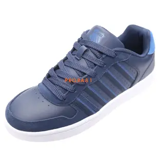 K-SWISS 06931-423(PALISADES) 海軍藍 皮質休閒運動鞋/鞋底全車線/ 016K 免運費加贈襪子