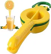 Lemon Squeezer,Manual Lemon Juicer | Anti-Slip Comfort Grip Press Tool For Portable Juice Extraction Kitchen Use Fitness Baby Food Prep Restaurant Service Family Breakfast Juice Bar