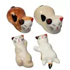 Spoon Fork Rest Cutlery Stand Lucky Cat Ceramic Japanese Chopsticks Holder