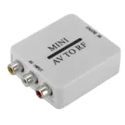 RCA CVSB AV To RF 67.25MHz 61.25MHz Adapter Audio Video Converter Switch Box