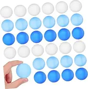 Strong Pp Material 120 Pcs Frosted Pong Balls Table Tennis Balls Bulk for Games Training Decorations