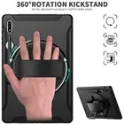 Rotating Grip Stand Shockproof Case For Samsung Galaxy Tab S9 Ultra S8 Ultra