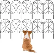 Garden Fence Border | Decorative Yard Fence,Heavy-Duty Garden Accessories, Weather-Resistant Outdoor Decor for Pet Containment Temporary Barrier