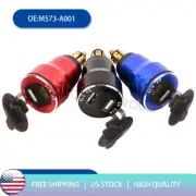 Motorcycle Dual USB Charger DIN Socket Voltmeter EU Plug Fit BMW Motorbike AU