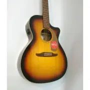 Electric Acoustic Guitar Fender Newporter Player Sunburst Shipped from Japan
