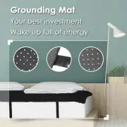 Brand New Grounding Mat Cover Black For Bed Grounding Sheets For Earthing