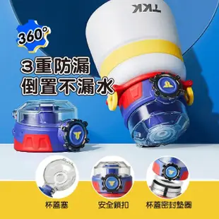 【Mua 姆兒選品】TKK 齒輪安全扣316不鏽鋼兒童吸管保溫杯600ML(直吸兩用/兒童保溫瓶/不銹鋼水壺/保溫瓶)