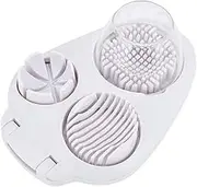 Qianly Egg Slicer Kitchen Utensils Heavy Duty Portable,Egg Dicer,Restaurant for Hard Boiled Eggs Egg Cutter for Soft Fruit Cheese