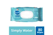 Curash Simply Water Baby Wipes 80 Pack