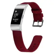 Replacement Canvas Watch Straps compatible with the Fitbit Charge 2
