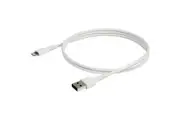 1m StarTech Heavy Duty Certified USB-A to Lightning Cable White