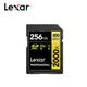 Lexar雷克沙 Professional 2000x SDXC UHS-II 256GB V90 記憶卡 GOLD系列