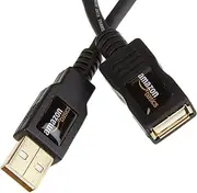 AmazonBasics USB 2.0 Extension Cable - A-Male to A-Female - 6.5 Feet (2 Meters)