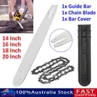 Chainsaw Bar & Chain Combo For 16" 14" 18" 20Inch Stihl Husqvarna Ryobi Baumr-AG