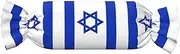 [GaxfjRu] Israeli flag print Men's Crewneck Sweater Soft Casual Sweaters for Men Classic Loose Fit Pullover Sweaters