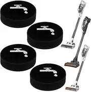 [Aolleteau] 4 Pack Sponge Filter Compatible with BLACK+DECKER POWERSERIES+ 16V/20V Cordless Stick Vacuum Models BHFEA420J, BHFEA520J, BHFEA18D1
