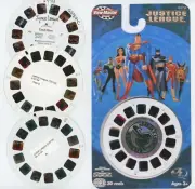 Justice League of America View-Master 3 Factory TEST Reels + Copies of Covers