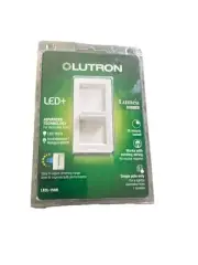 Lutron LECL-150H-W Lumea LED Slide Dimmer Switch, White 150 watts