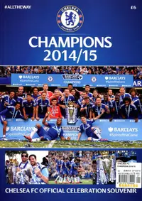 在飛比找誠品線上優惠-CHELSEA FC: CHAMPIONS 2014/15