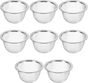 Luxshiny 8pcs Stainless Steel Tea Infuser Teapot Loose Tea Infuser Reusable Tea Infuser Handmade Tea Leak Rack Stainless Steel Colander Stainless Steel Water Pitcher Kettle Tea Set Replace