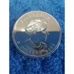 加拿大楓葉銀幣，36MM。