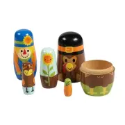 Thanksgiving Nesting Dolls - 5 Pc