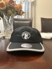Mitchell & Ness Minnesota Timberwolves Curved Brim Snapback Hat Cap